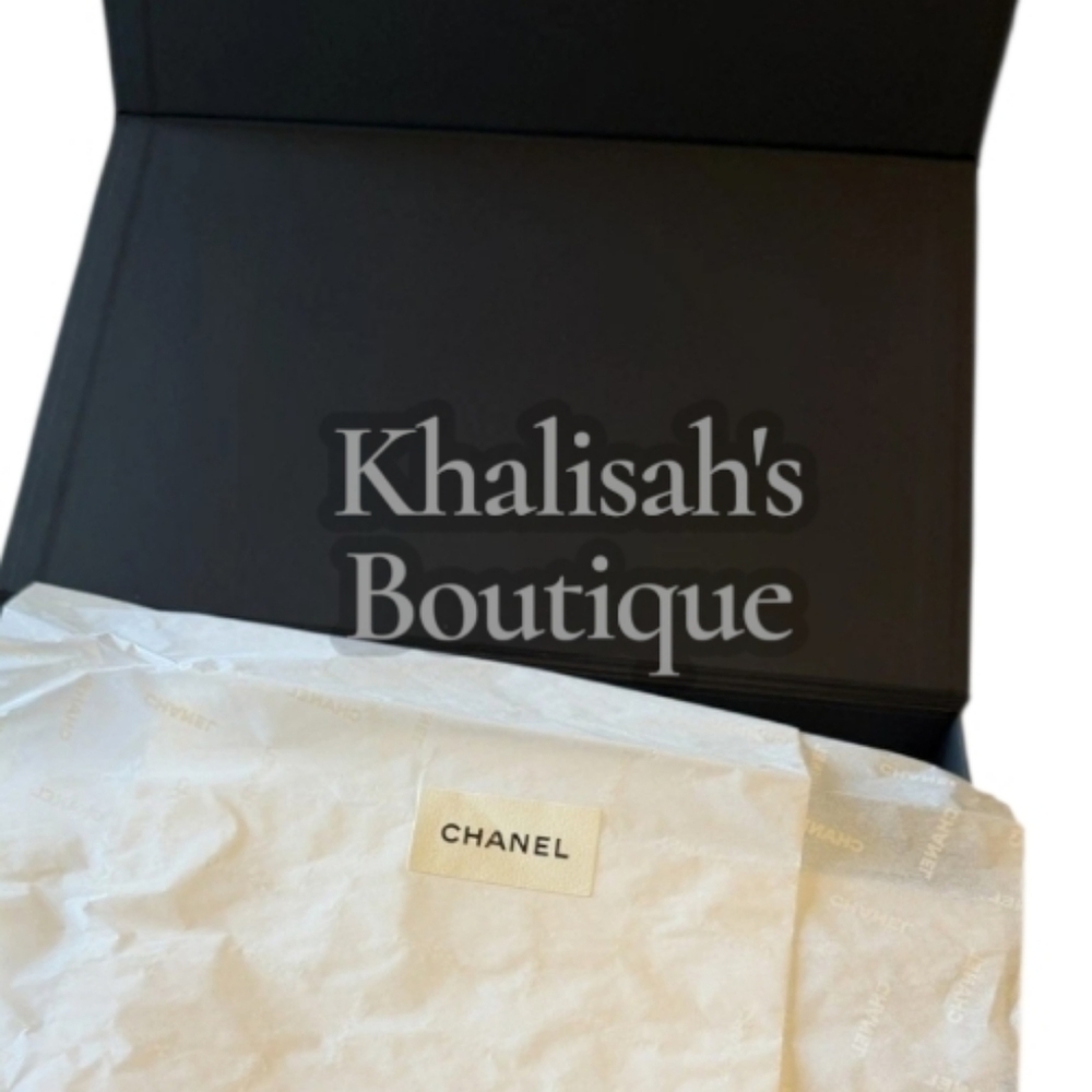 New in Box! Rare CHANEL CC SLIM VANITY CASE 26P QUILTED GOATSKIN Leather Fullset - Picture 13 of 16